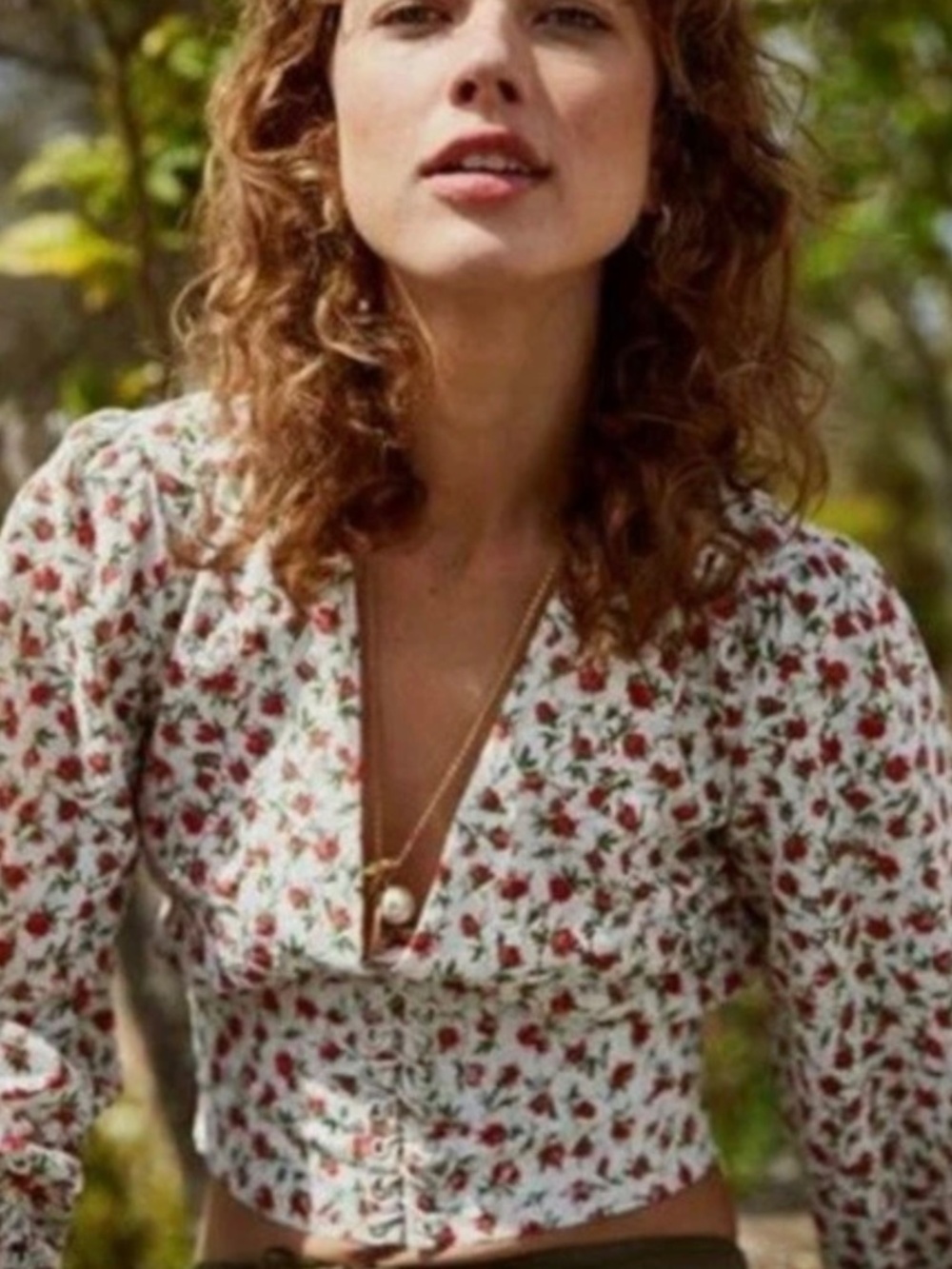 The Kooples  Floral Lace Blouse Size 1